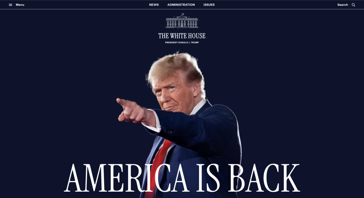 The White House website. (Courtesy The White House)